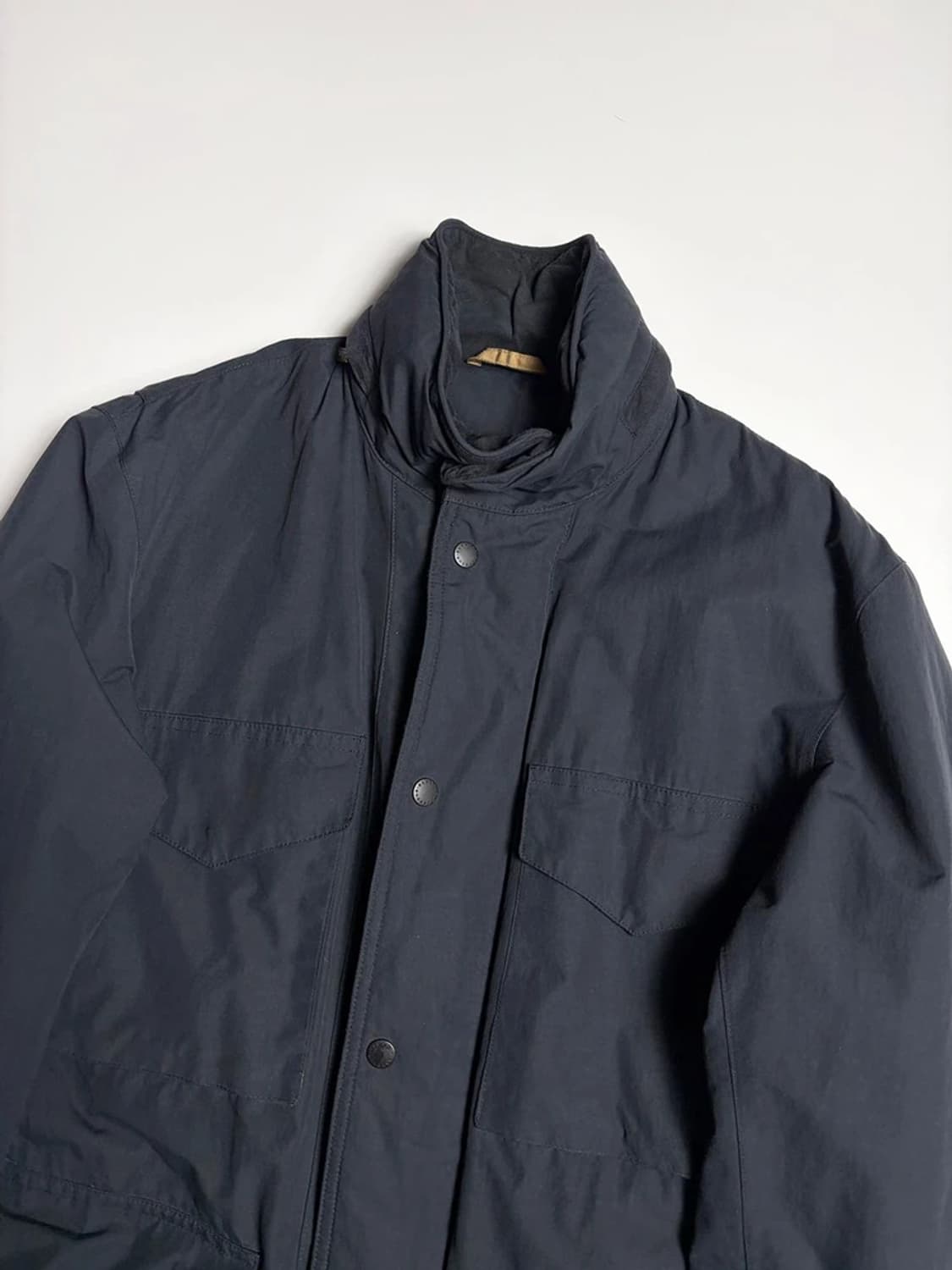 바버 Barbour 네이비 방수 필드 자켓 R1044 상품이미지2