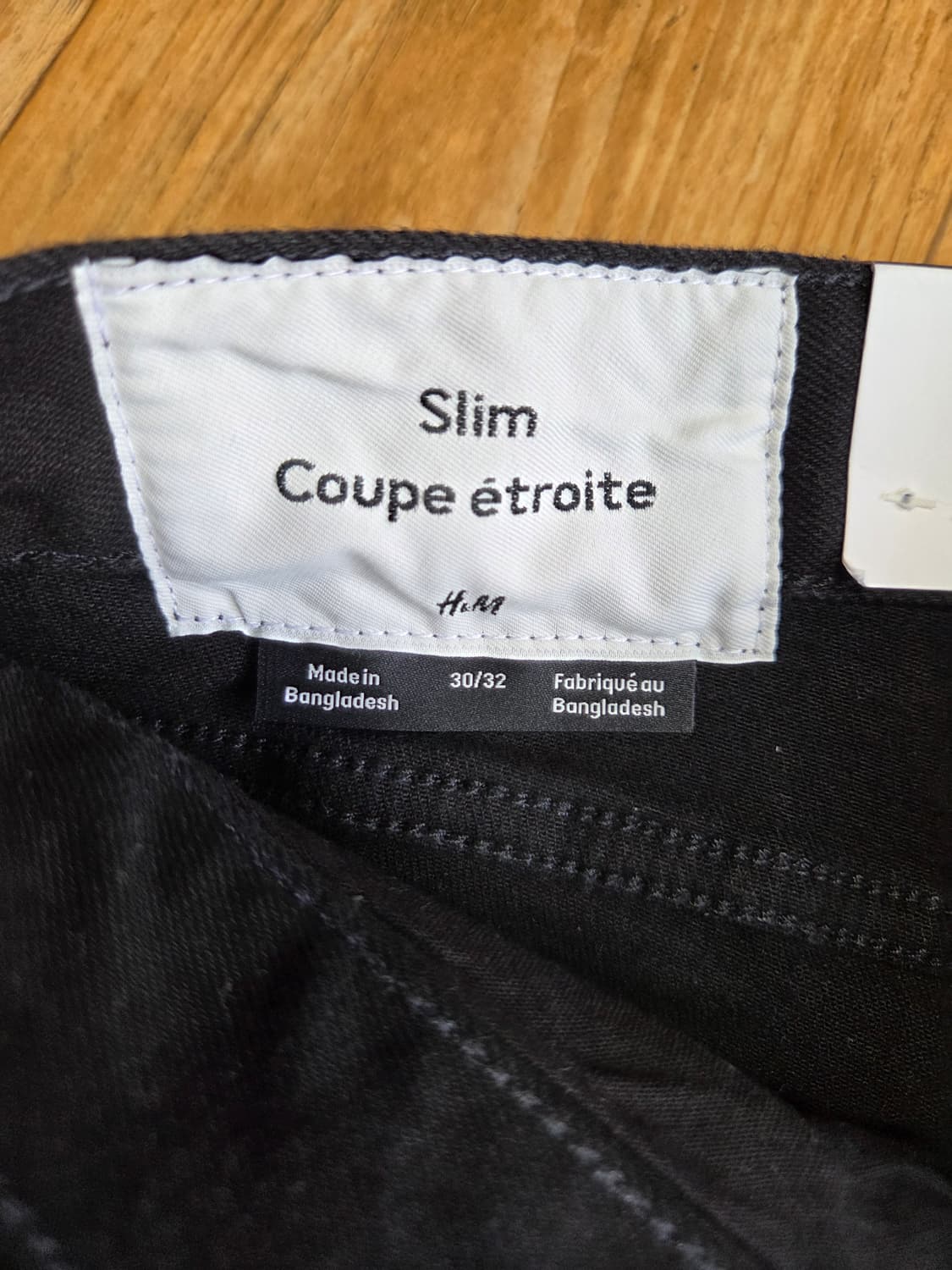 H&M 슬림핏 바지 새상품 상품이미지3