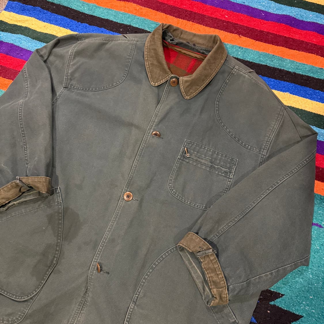 L.L.BEAN 오리지널 필드 코트 울 라이너 110-115 상품이미지2