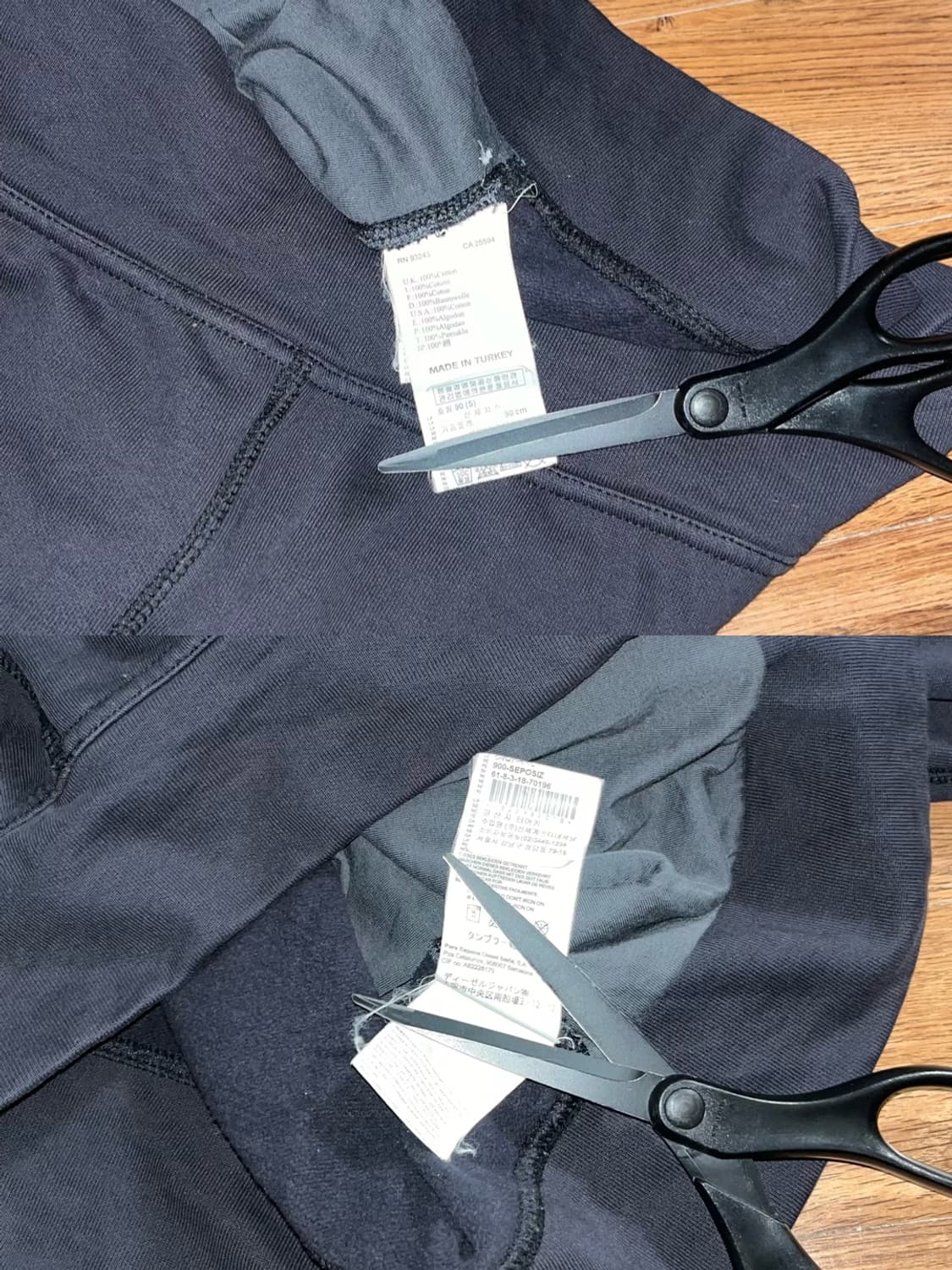 디젤 LMSW 프린팅 후드집업 상품이미지9