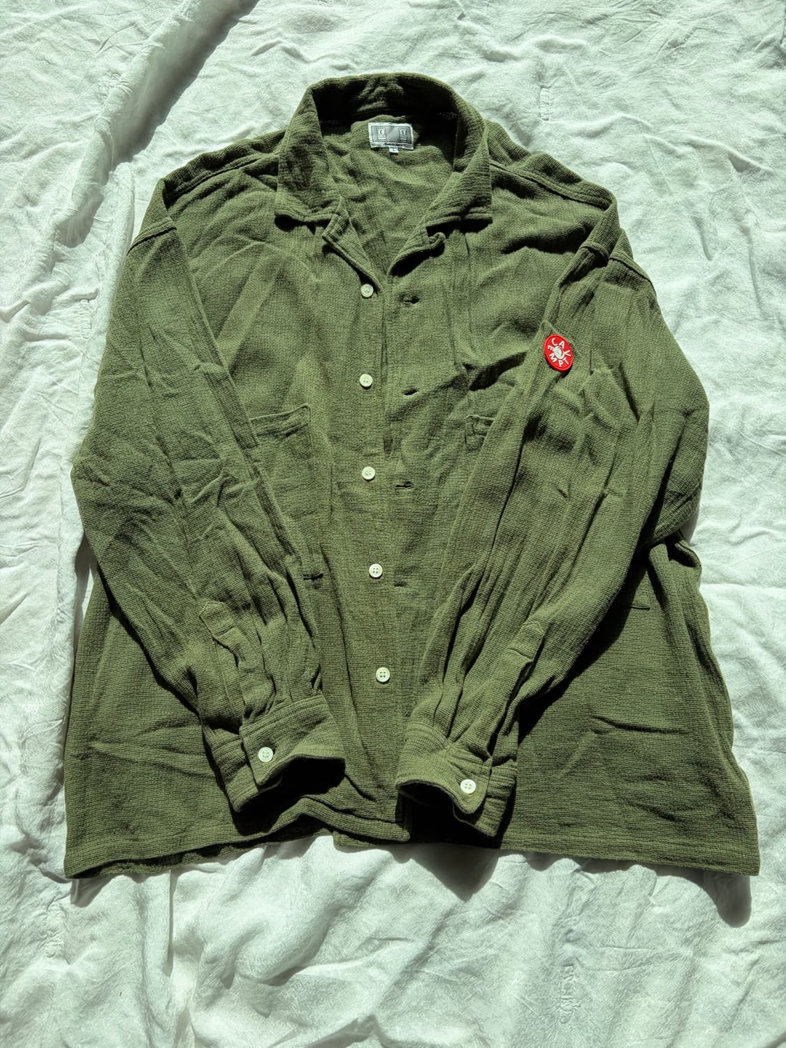 카브엠트 CL 오픈 셔츠 올리브 xl 상품이미지1