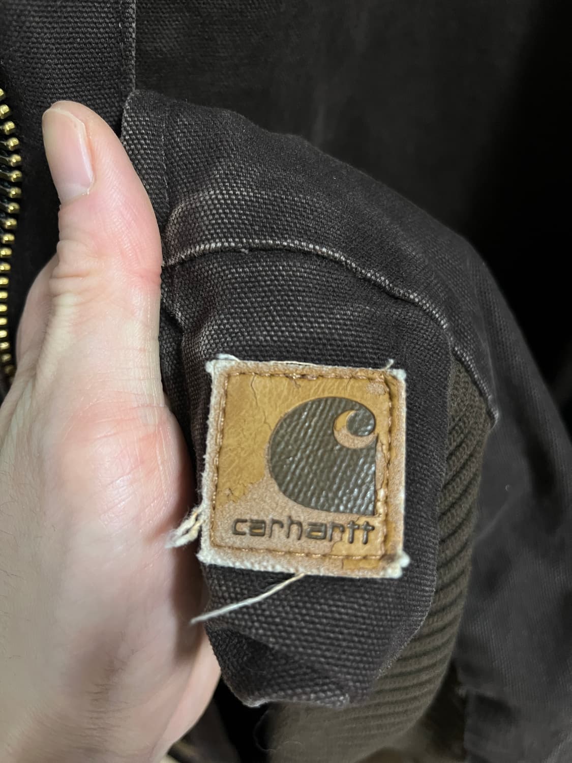 칼하트 빈티지 산타페 다크 브라운 J14, XL 상품이미지4