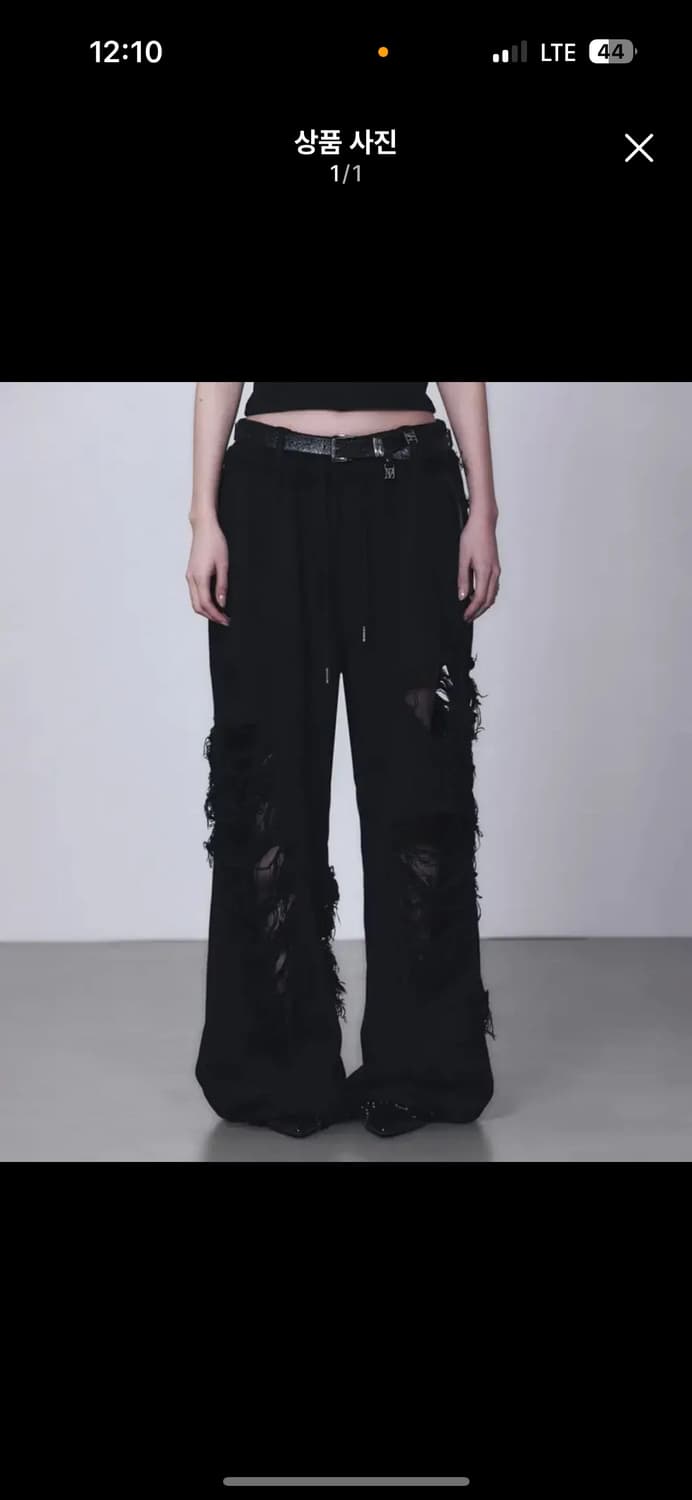 트리밍버드 스크래치 데미지 데님 팬츠 상품이미지1