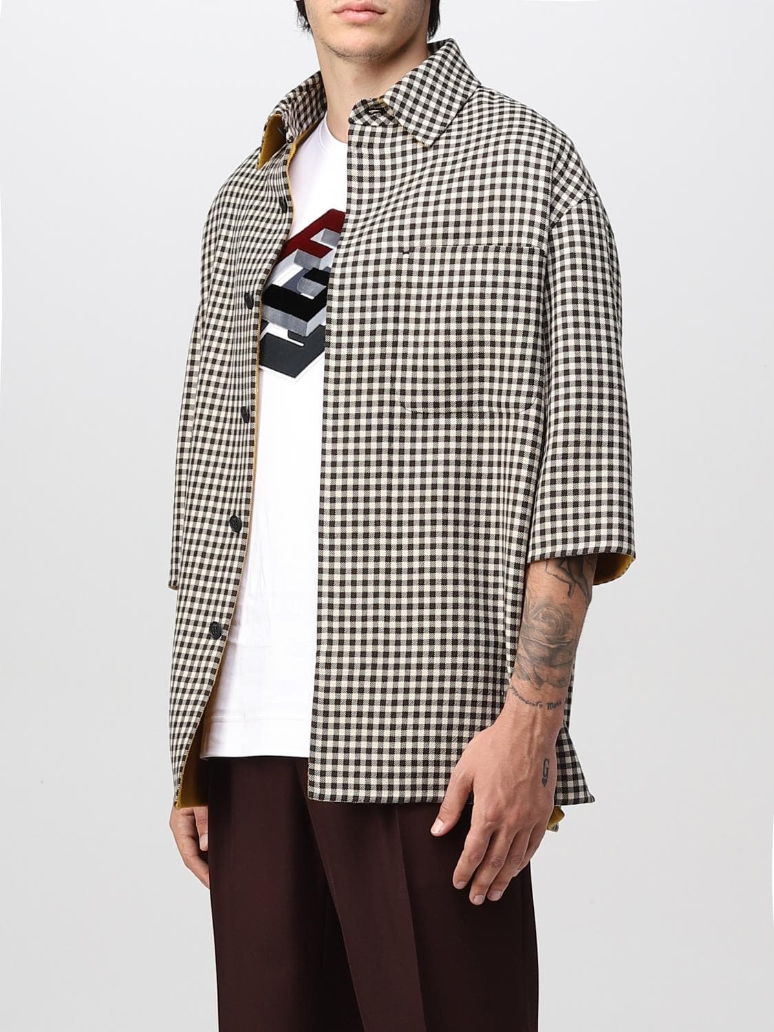 펜디 체크 자켓 상품이미지6