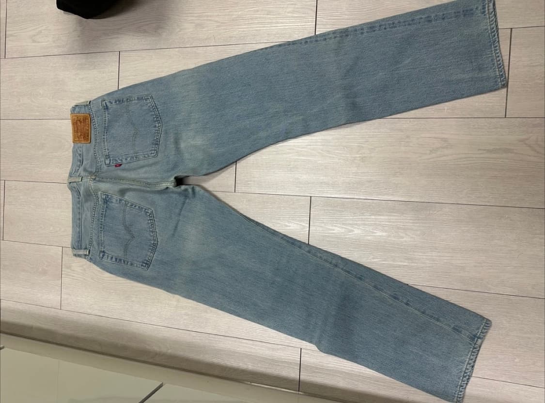 리바이스 LVC 54501 허리 34인치 라이트인디고 데님팬츠 판매합니다 상품이미지3