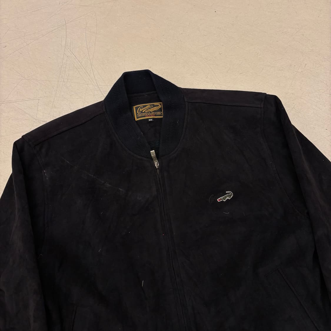 크로커다일 블랙 스웨이드 자켓 상품이미지2