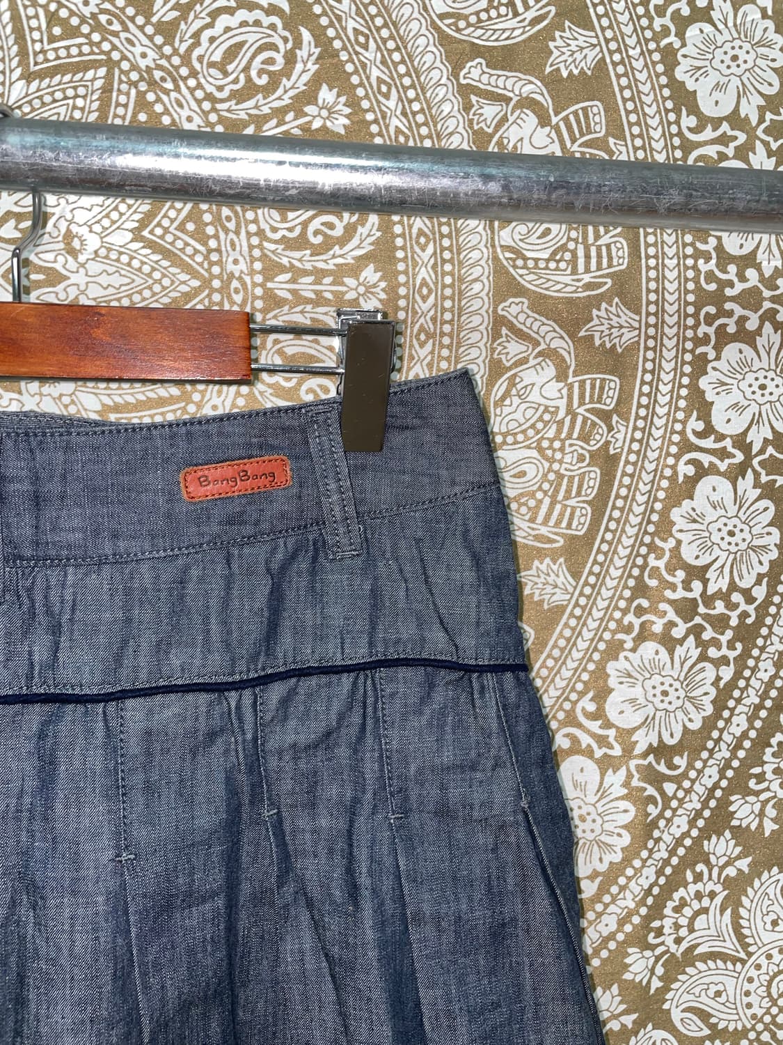 뱅뱅 여성 데님 미디스커트  상품이미지6