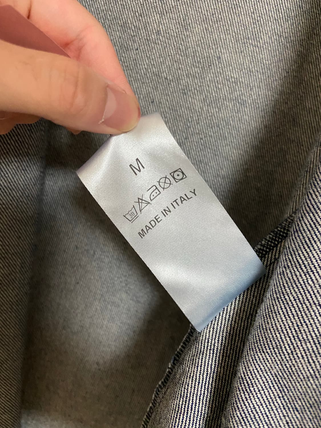 18aw 라프시몬스 패치 셔츠 M 상품이미지4