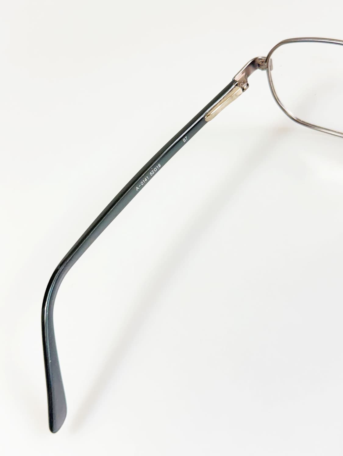 BVLGARI 불가리 건메탈 슬림 스퀘어 빈티지 안경 상품이미지7
