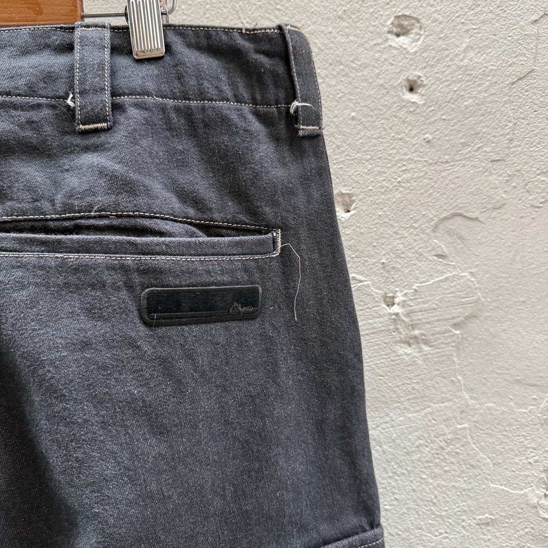 abstrise 블랙 카고데님 상품이미지6