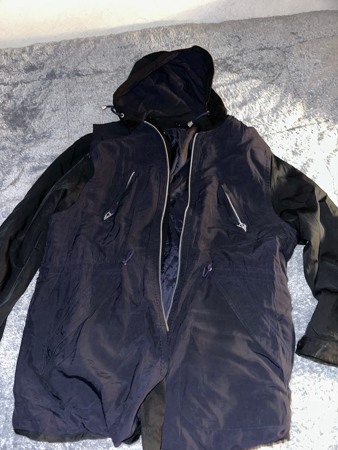 빈티지 베스트 후드 자켓 상품이미지1