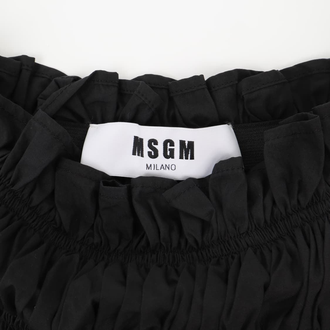MSGM 플리츠 레이어드 탑 스커트 상품이미지7