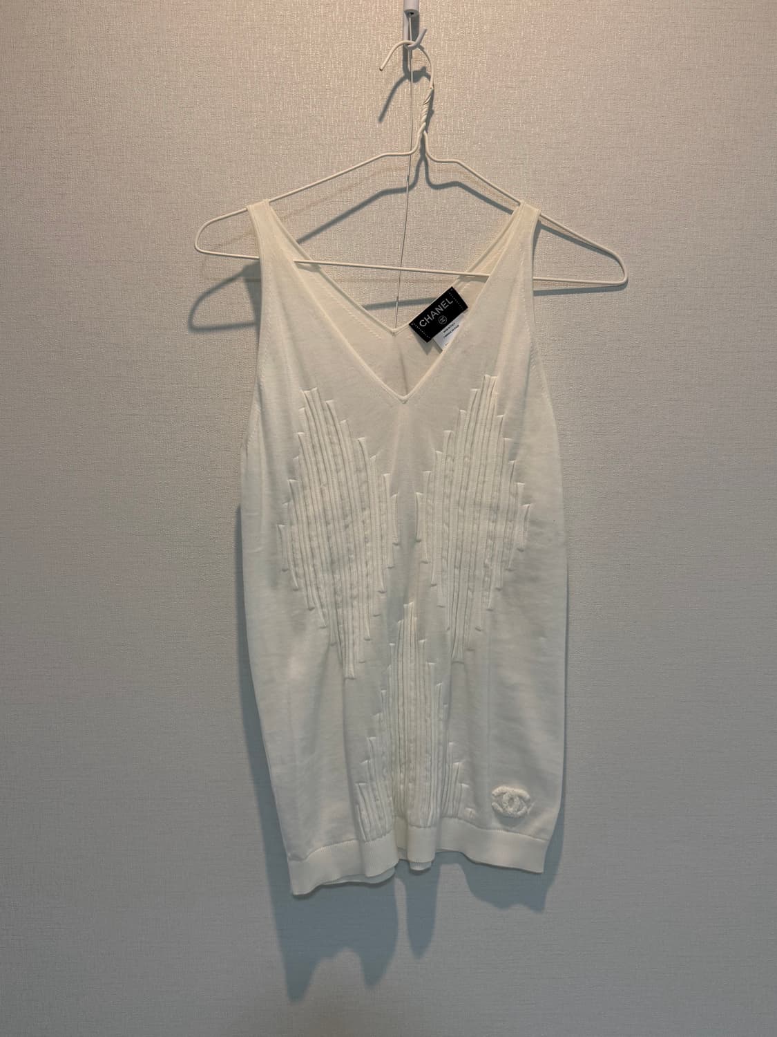 빈티지 샤넬 슬리브리스 화이트 (36 사이즈) 상품이미지1