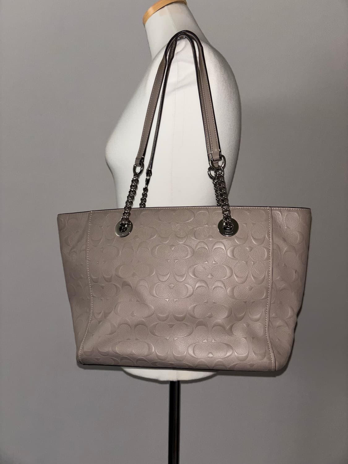 Coach Ivory Gray shoulder bag 상품이미지2