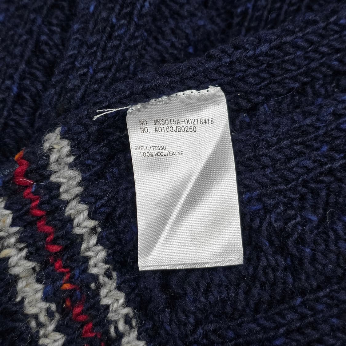 톰브라운 케이블 포켓 머플러 상품이미지6