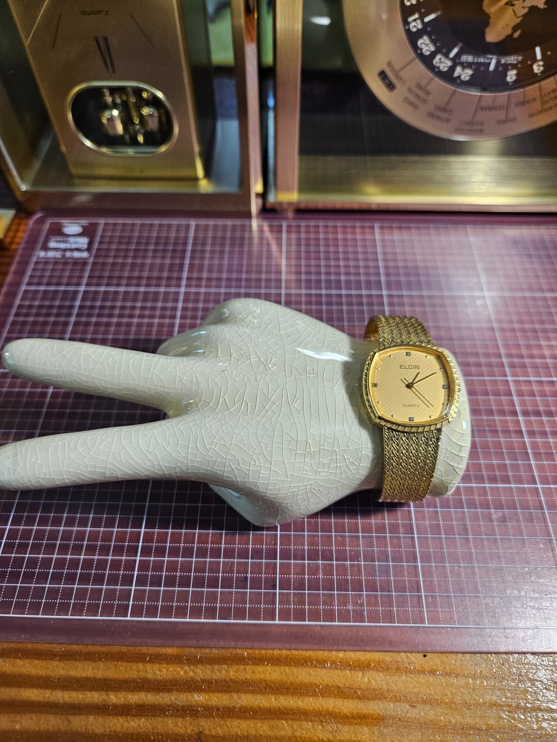 엘진 ELGIN 18k 금장 빈티지 시계 상품이미지2