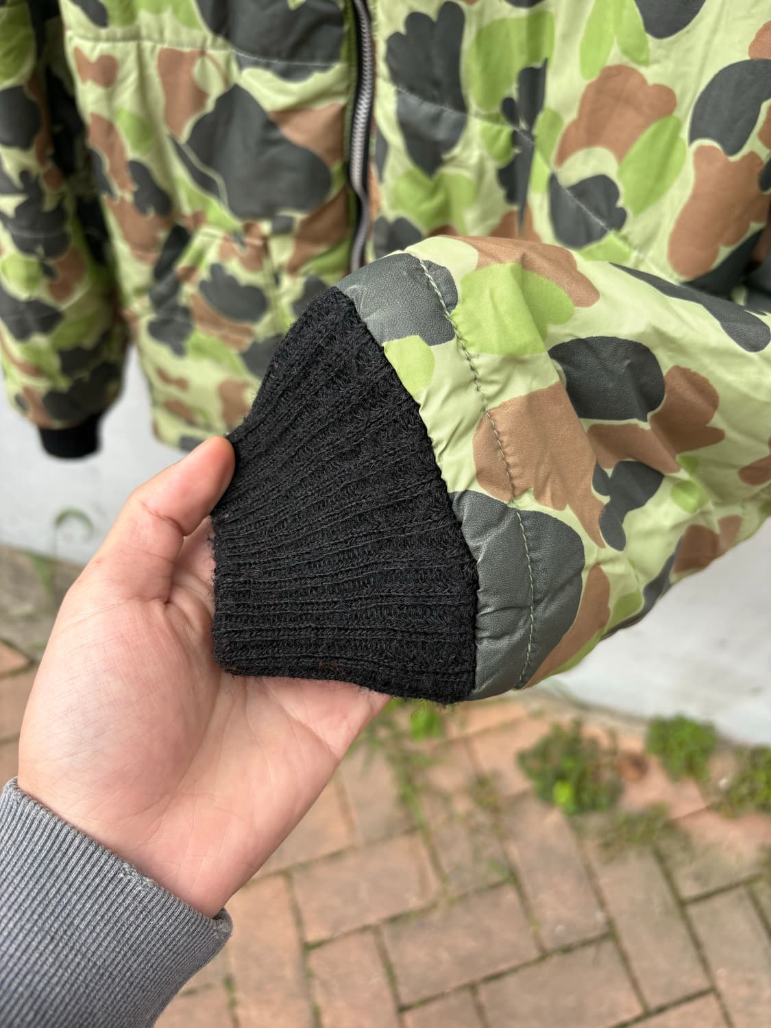 90s Walls Blizzard Camo Quilted Down 상품이미지4
