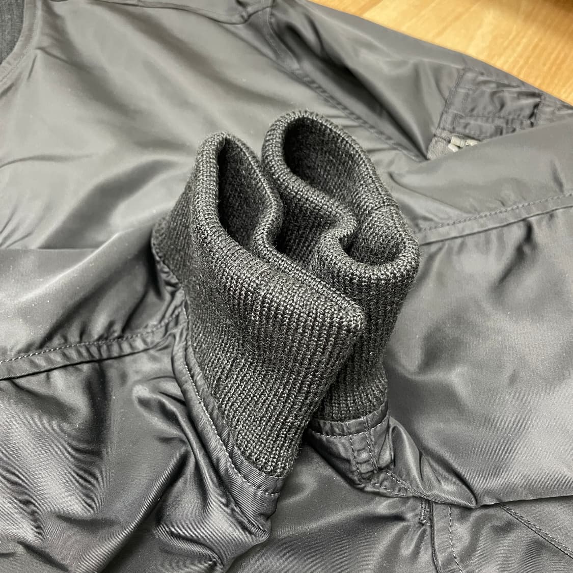 폴로 랄프로렌 ma-1 항공점퍼 블랙 XL 상품이미지8