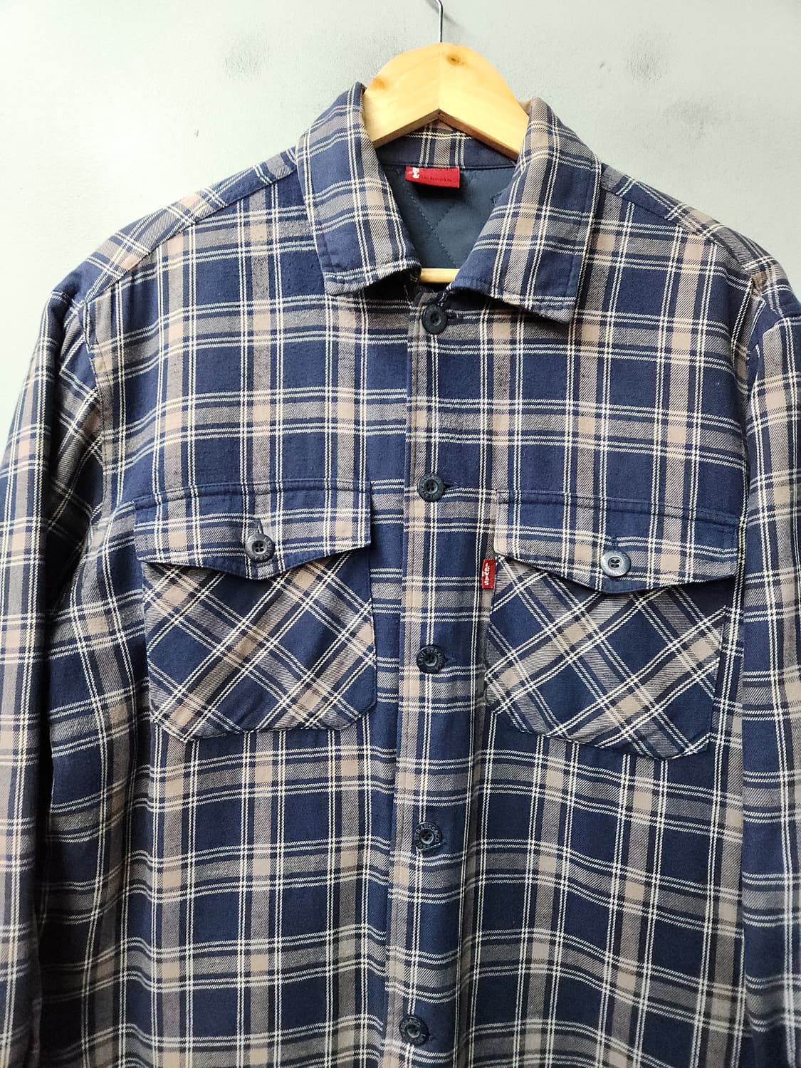 리바이스 프란넬 패딩 셔츠 상품이미지3