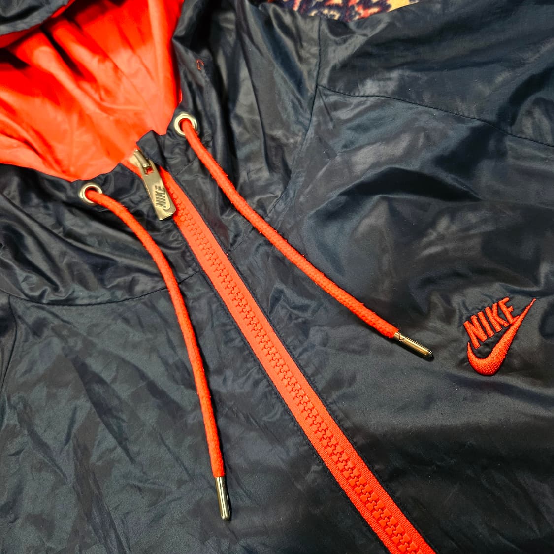 나이키(Nike) 컬러 블럭 후드 바람막이 상품이미지4