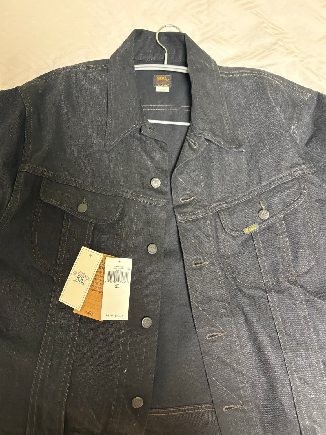 RRL 더블알엘 LOT271 black XL 상품이미지2