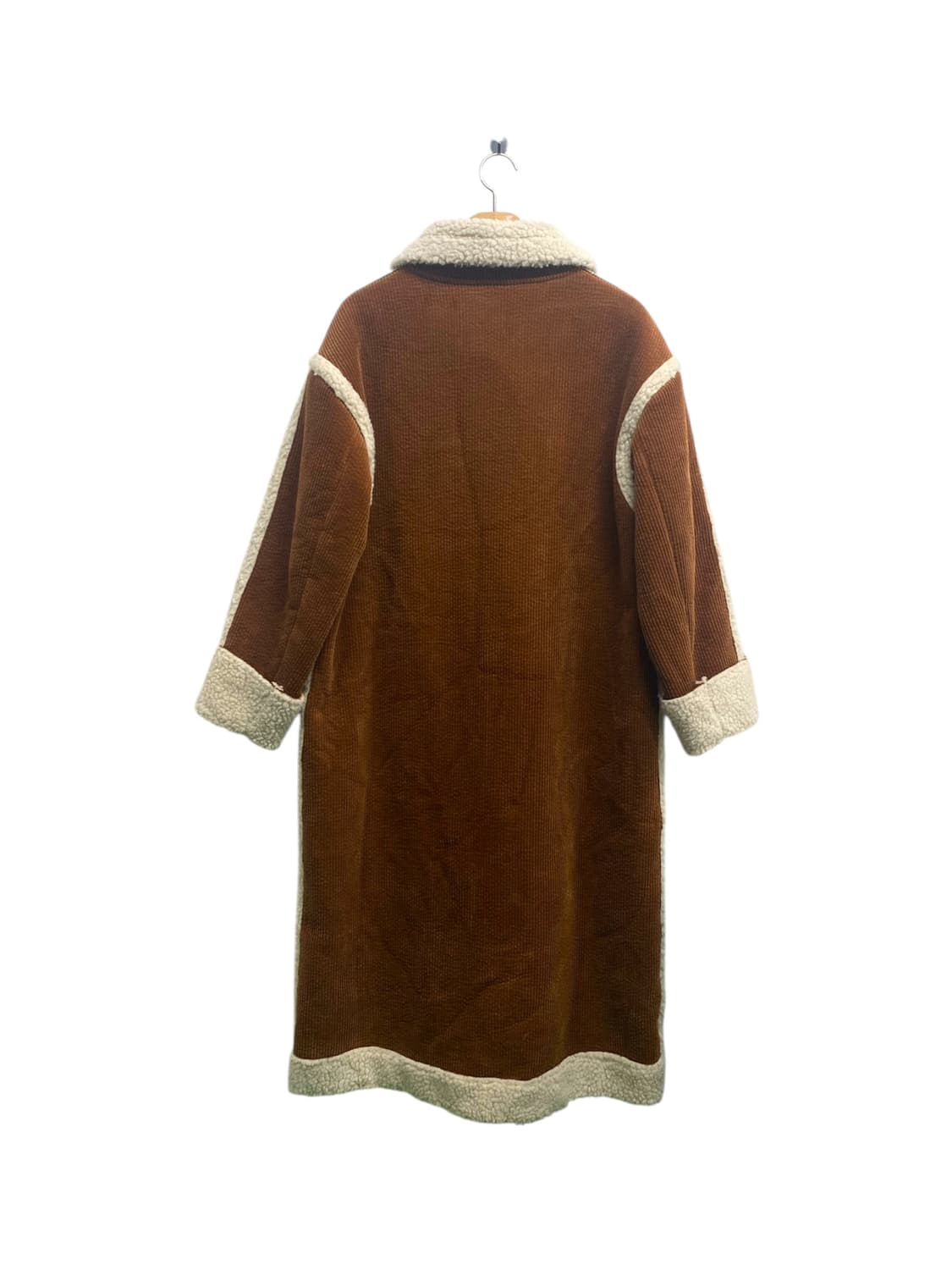 듀로이 뽀글이 안감 롱코트 free  상품이미지3