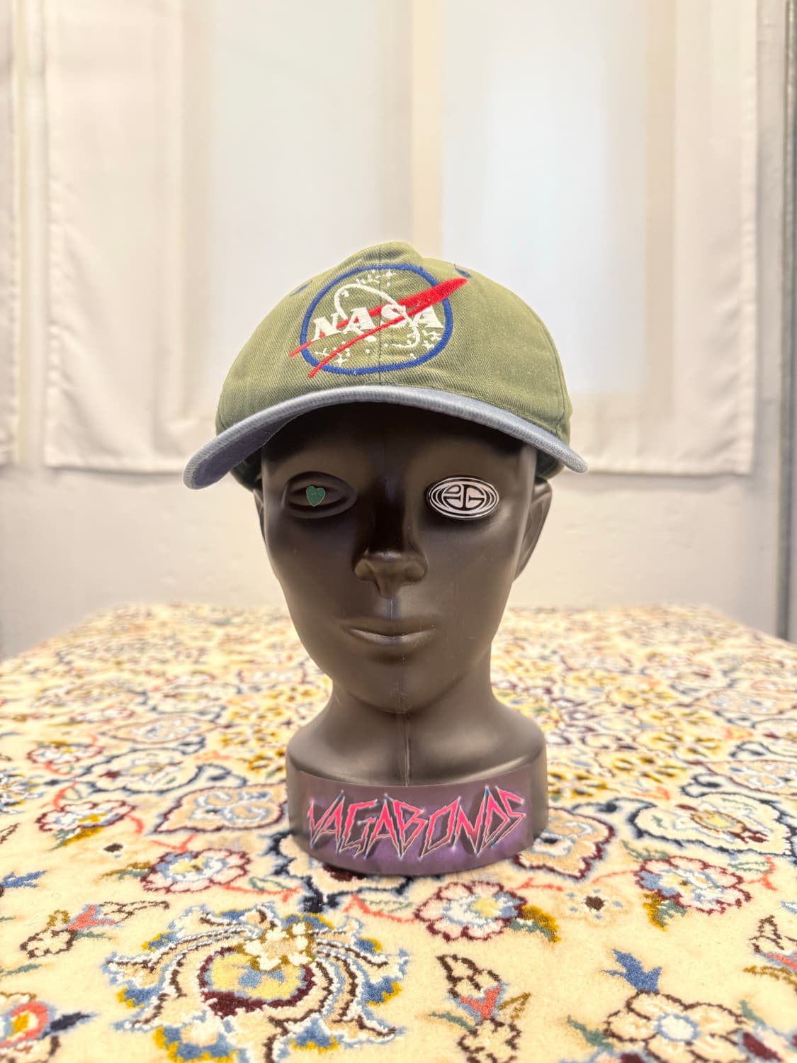 나사 로고 자수 투톤캡 상품이미지5