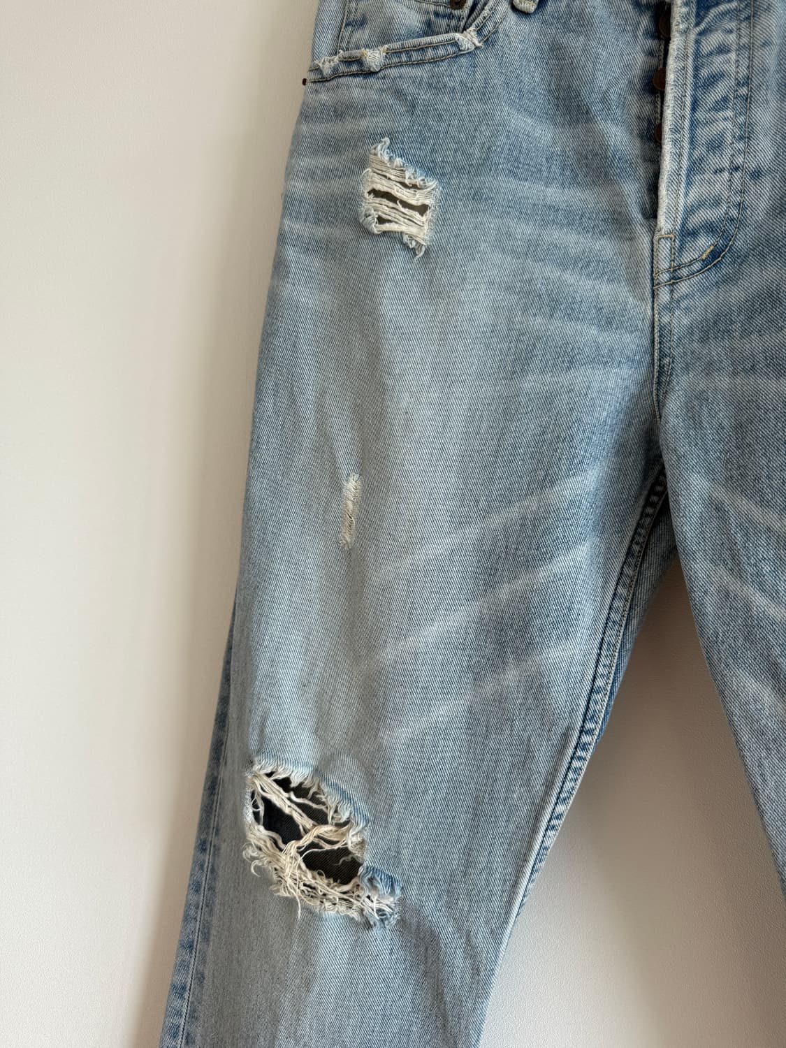 Pre owned 디스트로이 데님 상품이미지4