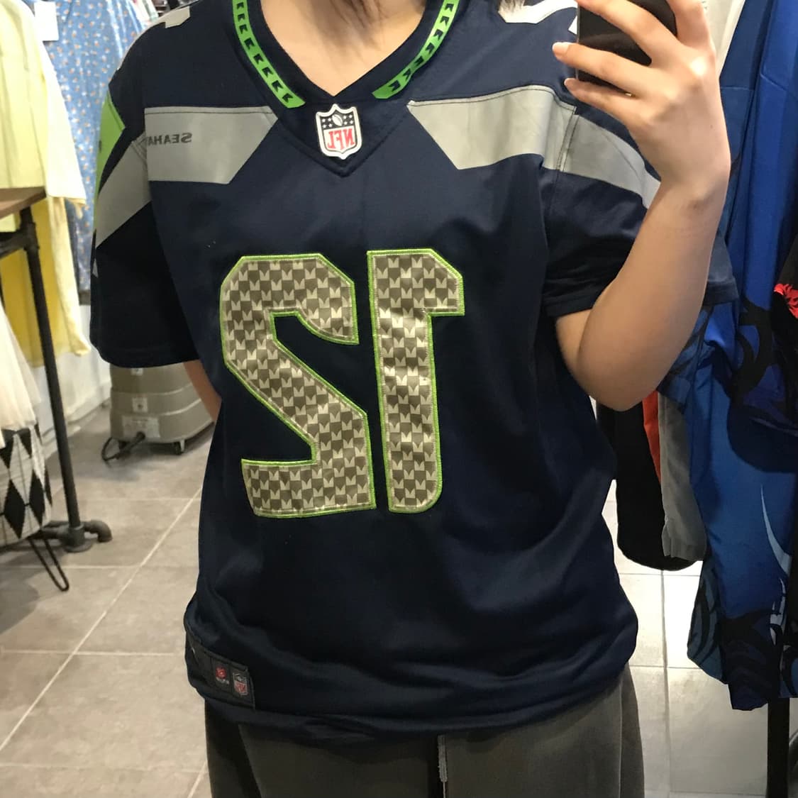 [NO.9] NFL 나이키 시호스크 반팔져지 상품이미지3