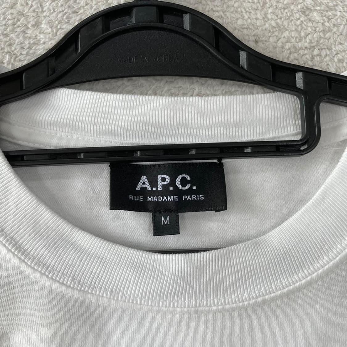 M 아페쎄 APC 포켓 반팔티셔츠 95 상품이미지4