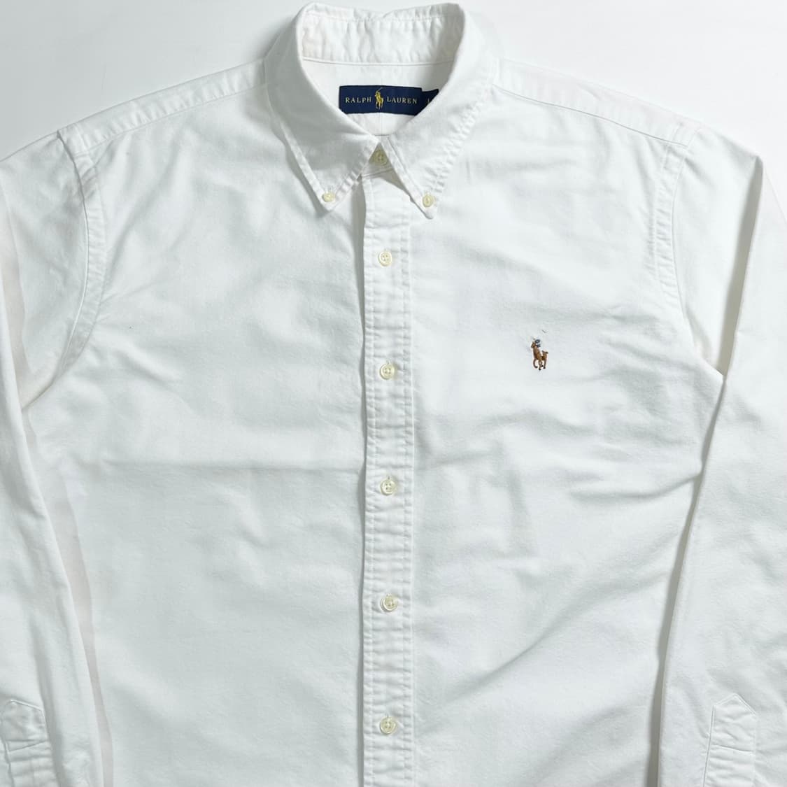 폴로 랄프로렌 화이트 옥스포드 셔츠 상품이미지2