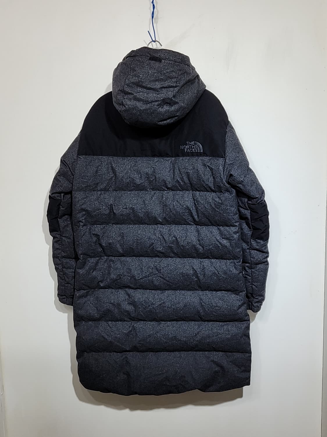 (105) 노스페이스 구스다운 롱패딩 점퍼 검차콜 거위털 패딩코트  상품이미지6
