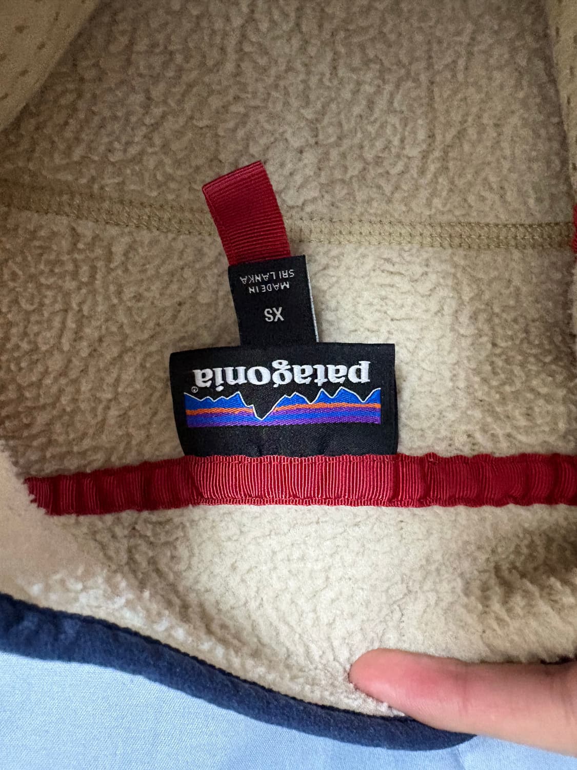 파타고니아 빈티지 양털 베스트 xs 상품이미지2