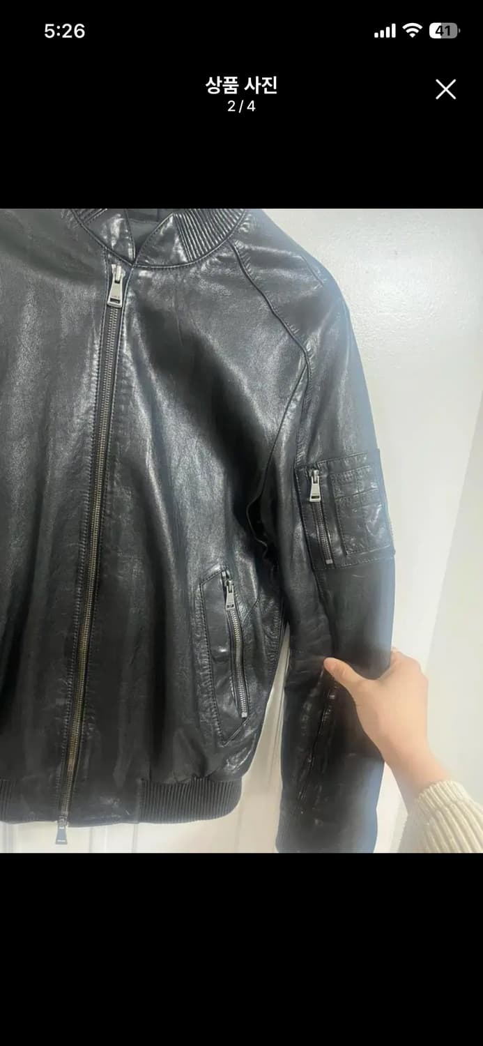지오지아 양가죽자켓 상품이미지2