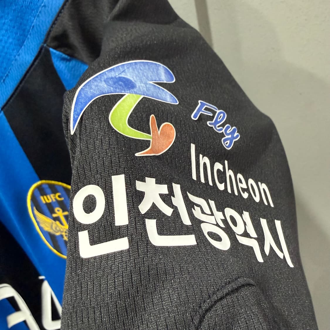 L 푸마 인천 유나이티드 축구팀 34 마킹 유니폼 반팔 티셔츠 상품이미지4