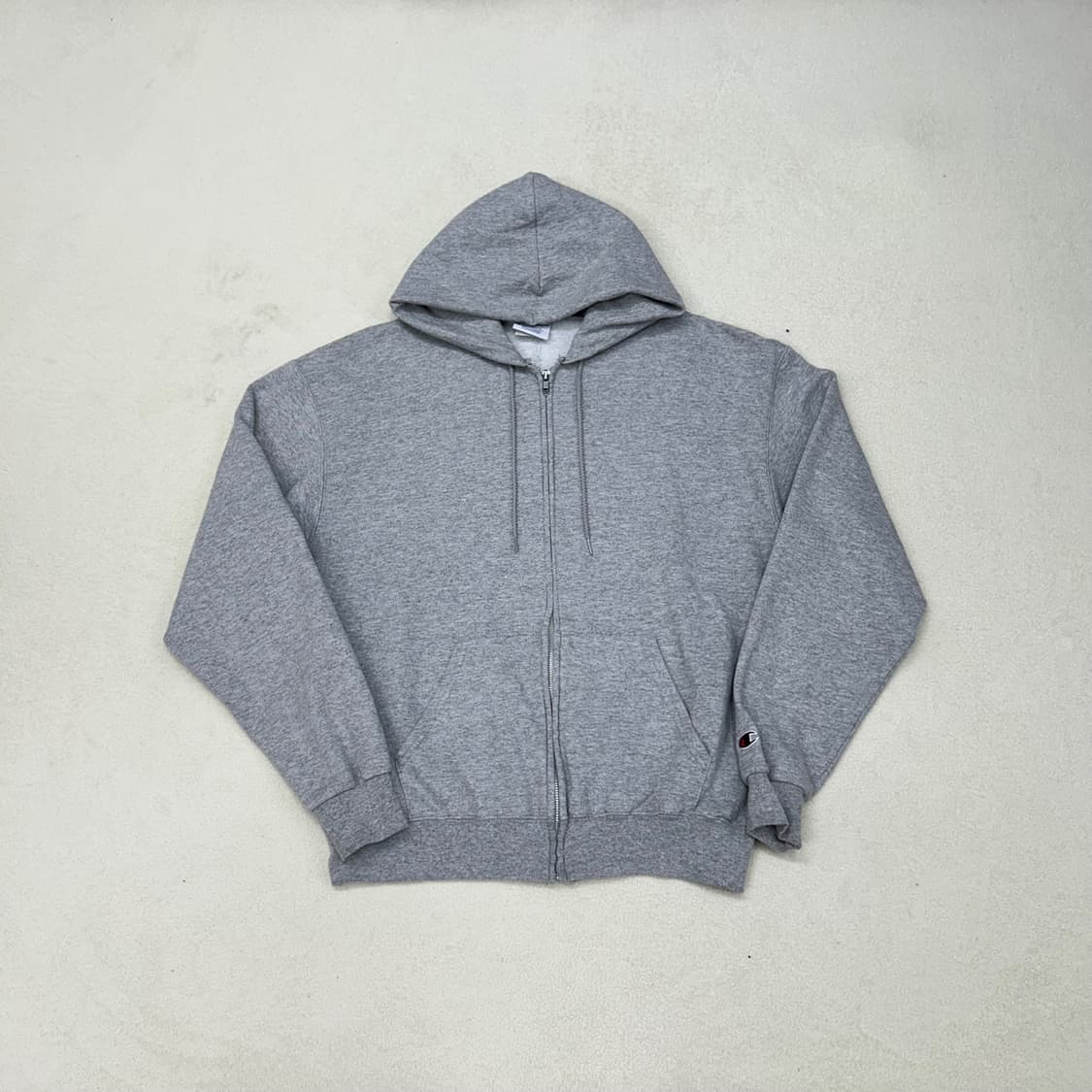Champion gray hood zip-up 상품이미지4