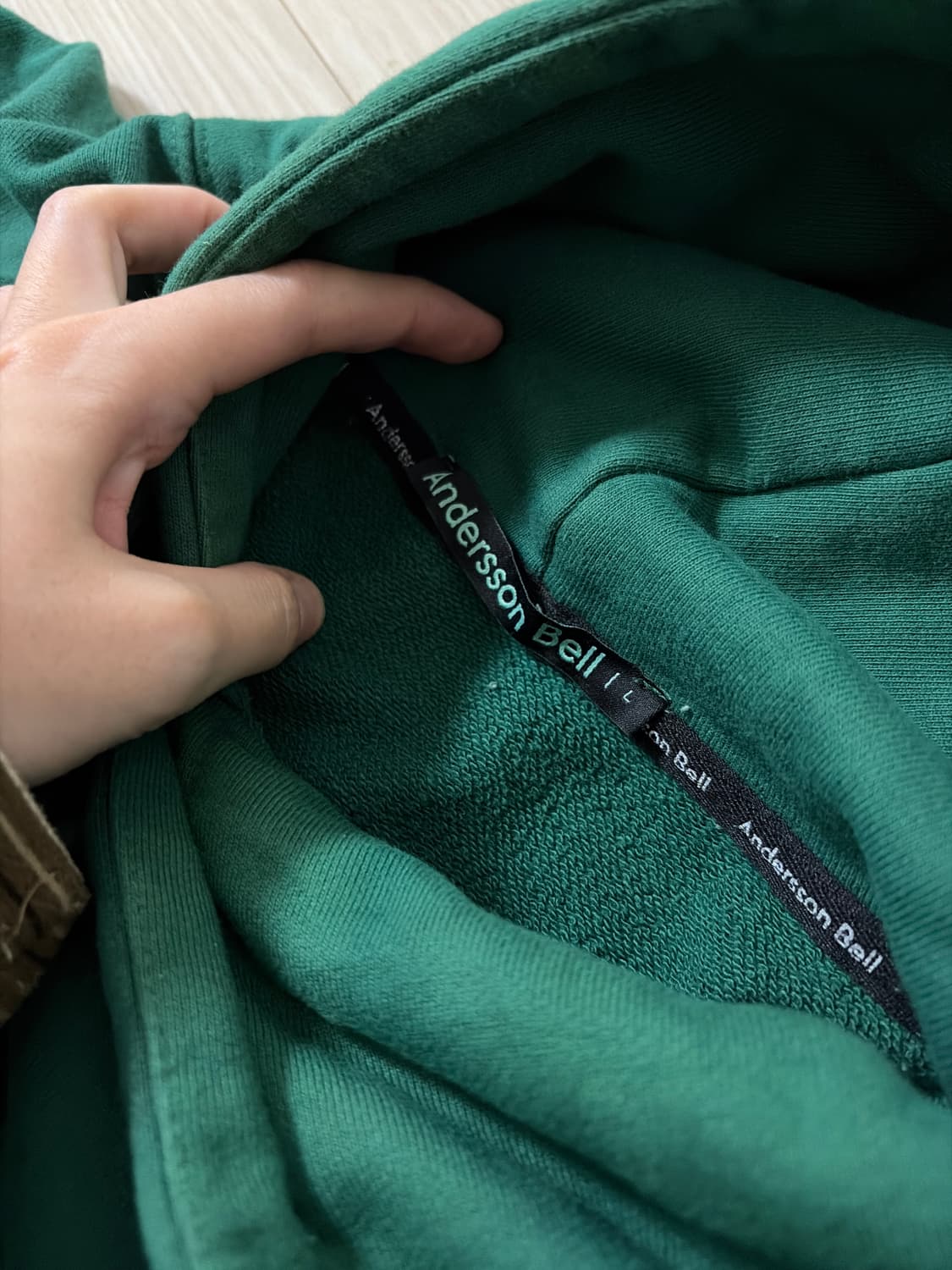 앤더슨벨 후드티 L 상품이미지3