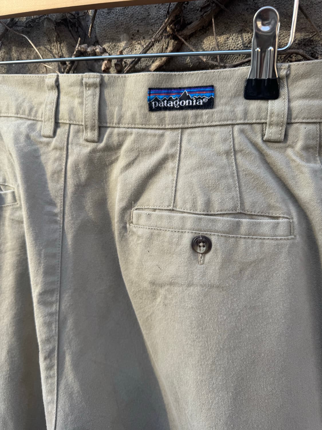 90s 파타고니아 빈티지 원턱 치노 팬츠 28 상품이미지5