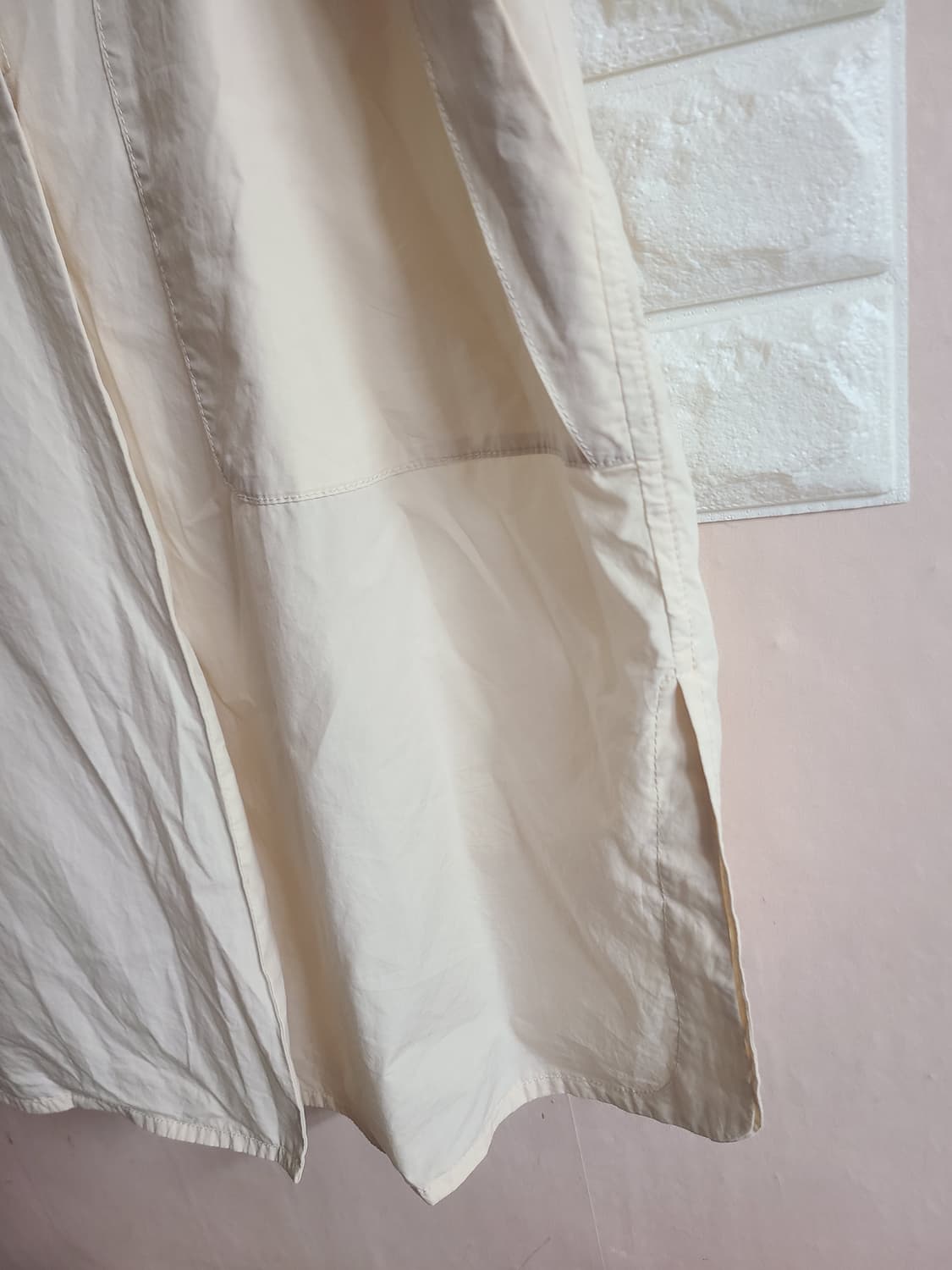 SYSTEM 아이보리 롱 자켓(55-66) 상품이미지3