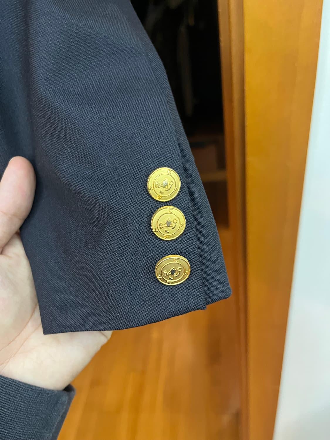 코스믹원더 금장 네이비 블레이저 상품이미지3