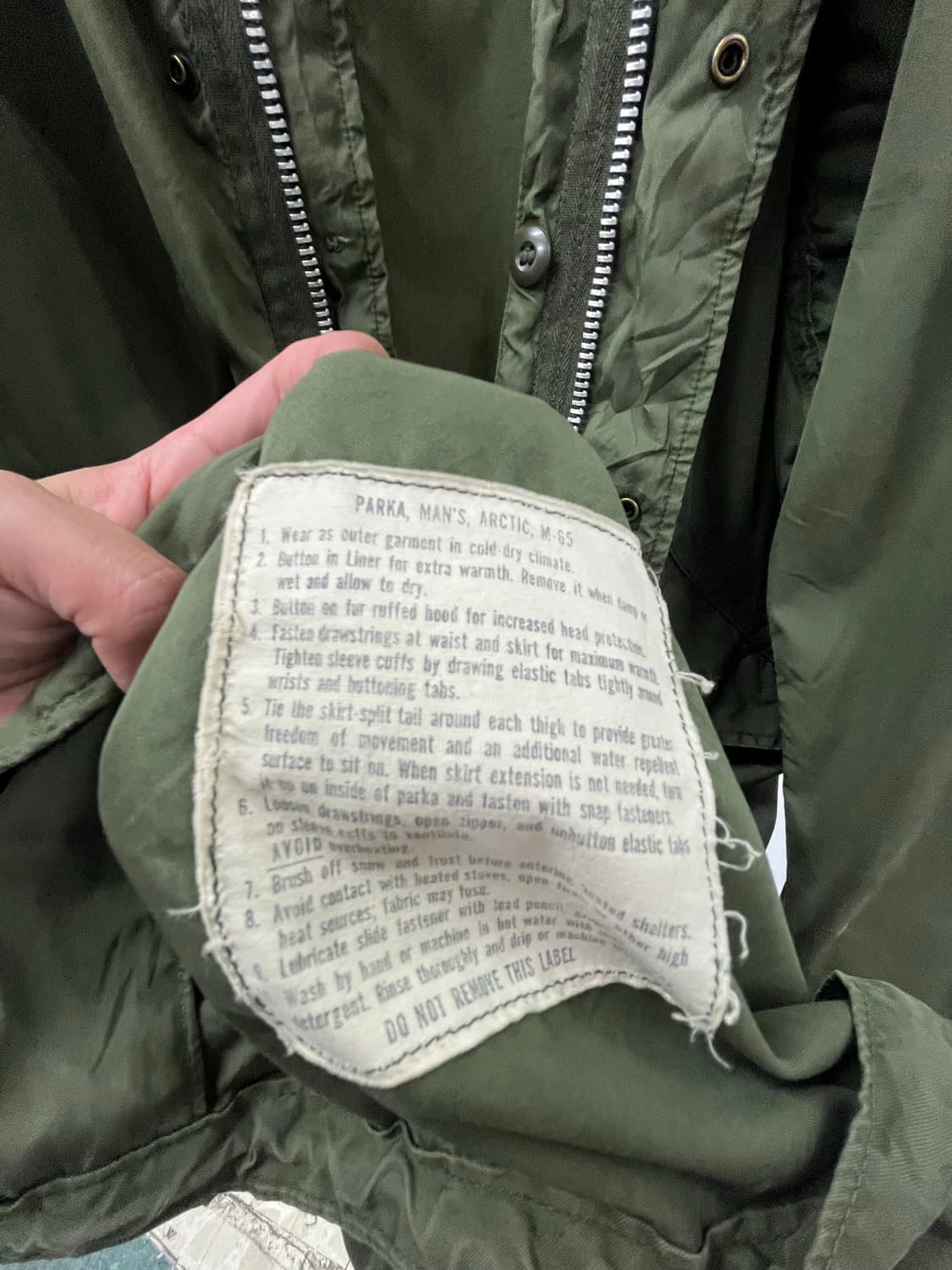 OG m-65 fishtail parka sports master 상품이미지10