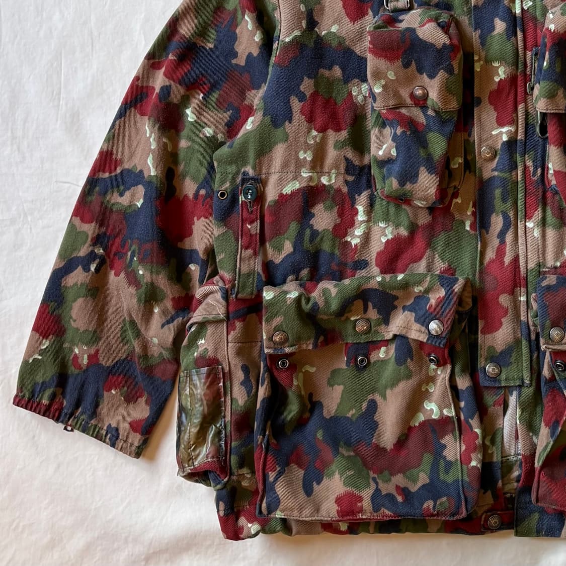 (102-105) 80s Swiss Army M70 알펜플라주 필드 자켓 상품이미지3