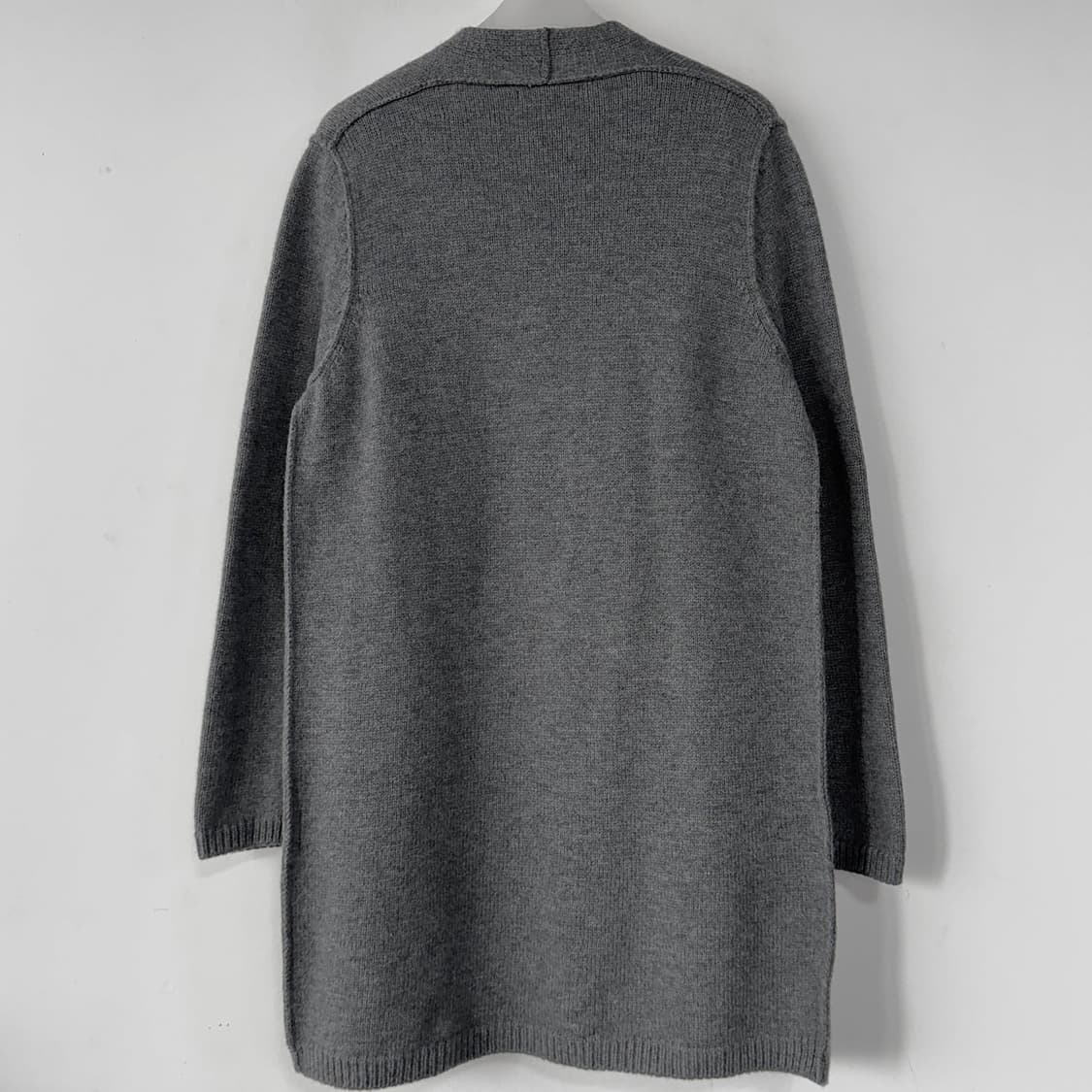 쁘렝땅 램스울 비딩 롱 가디건 상품이미지5