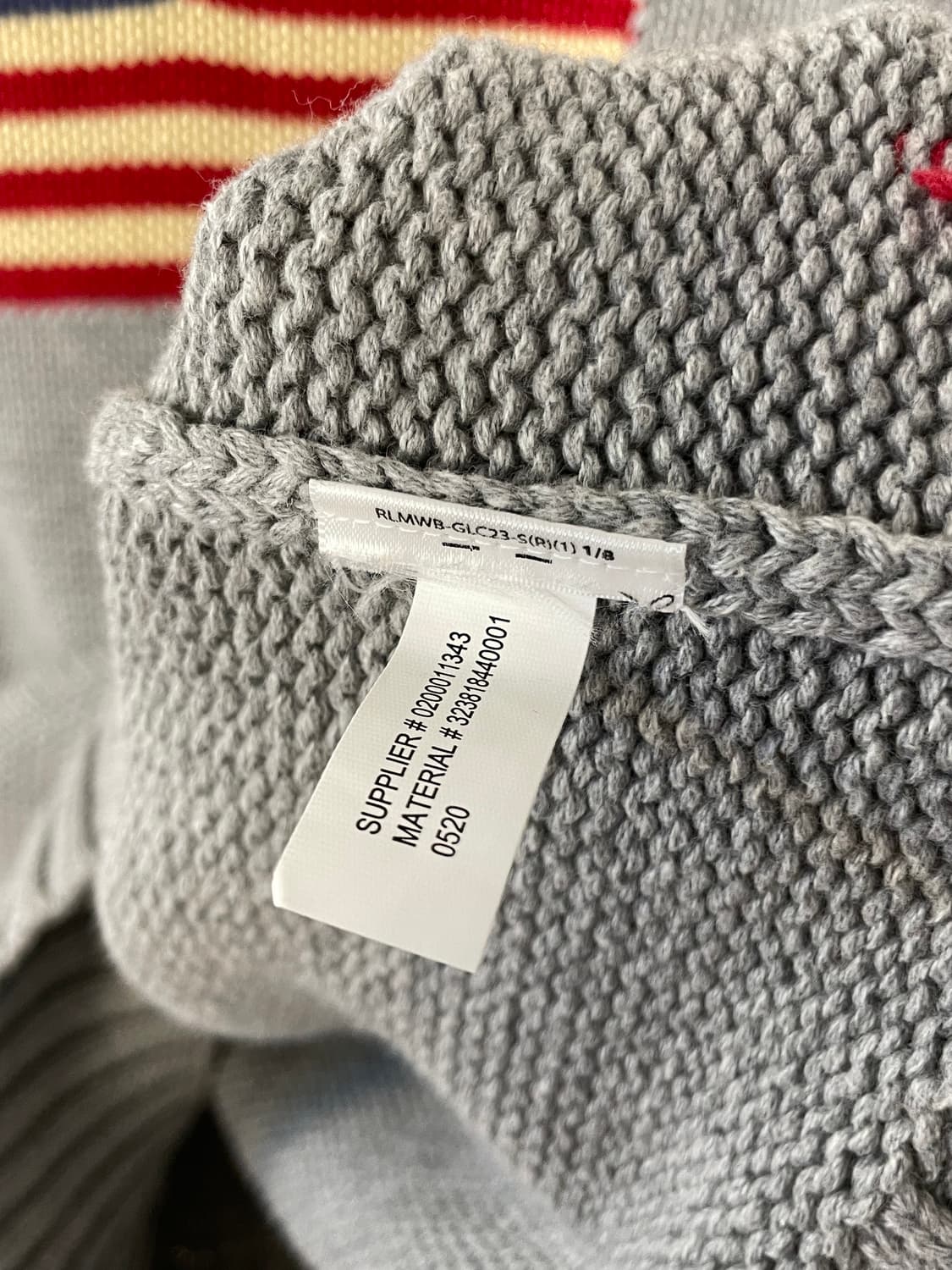 폴로 성조기 니트  상품이미지7