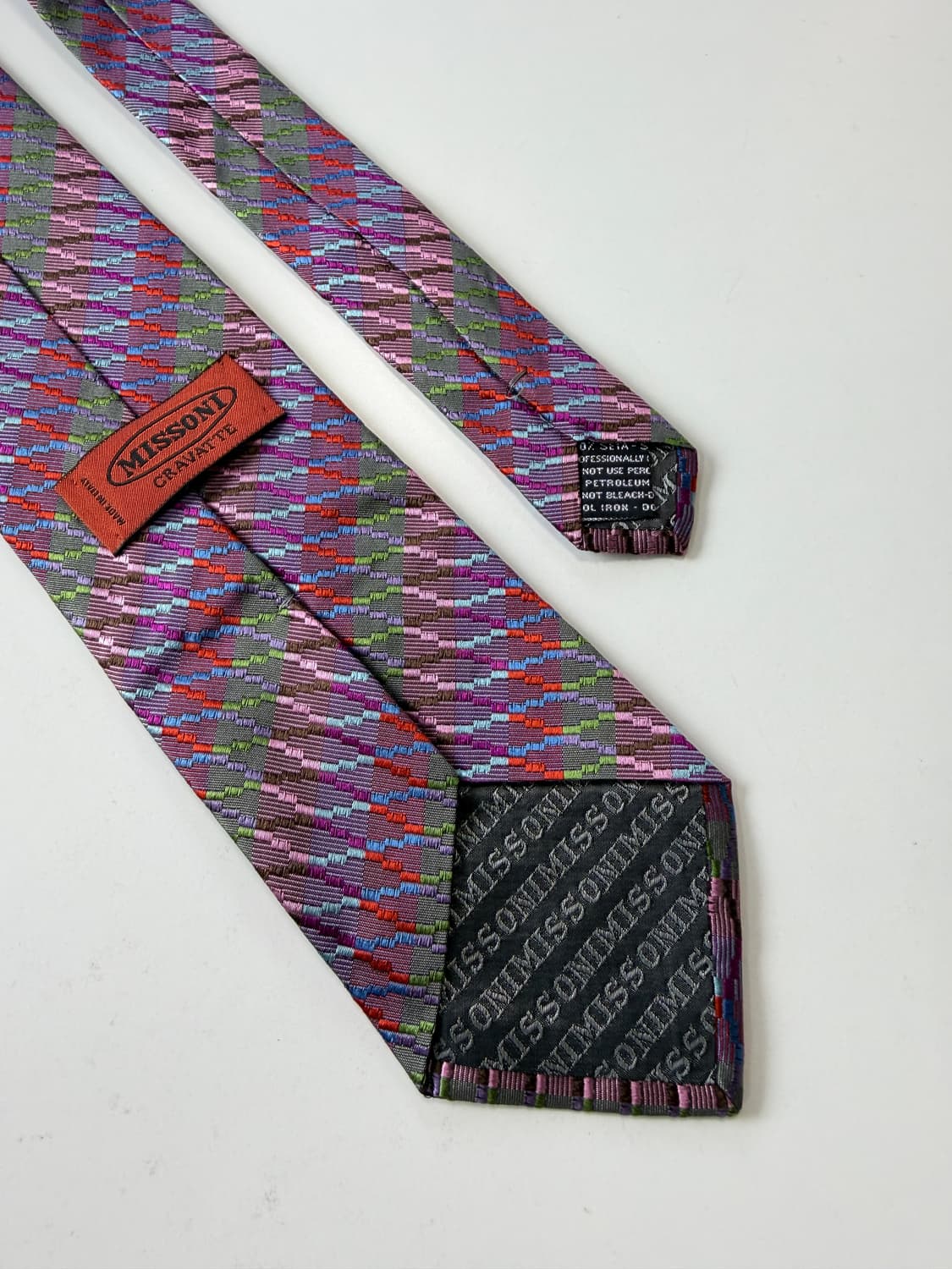 미쏘니 (Missoni) 실크 넥타이 9.3cm 상품이미지5