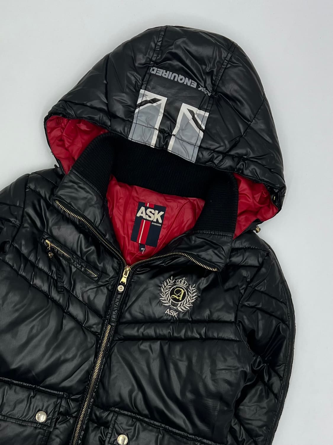 ASK 우먼 후드 패딩 상품이미지2