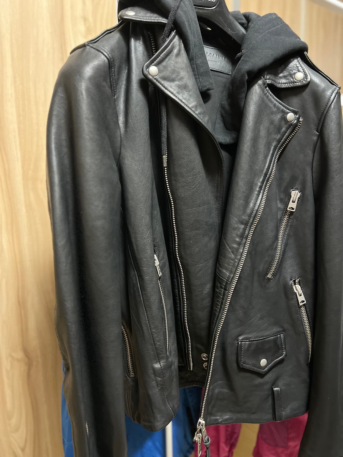 All Saints Bikers Jacket 상품이미지3