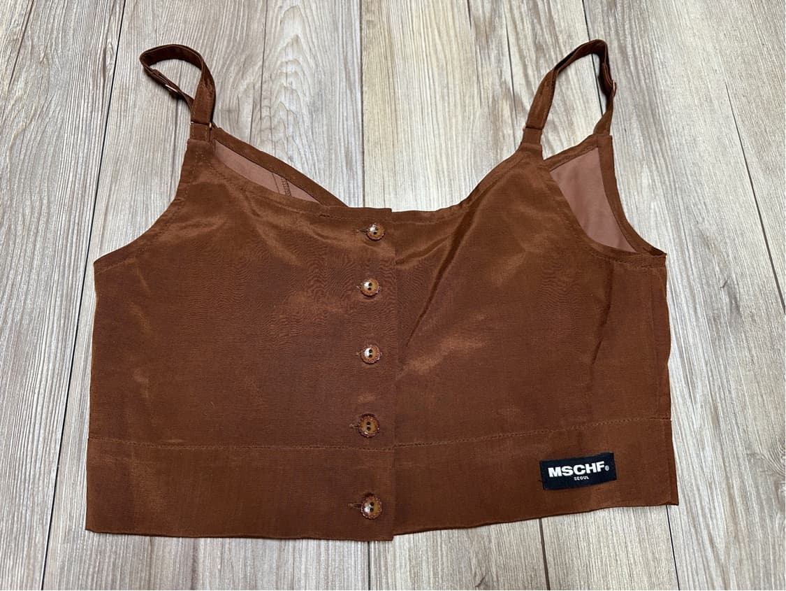 미스치프 새틴/벨벳 뷔스티에 상품이미지2