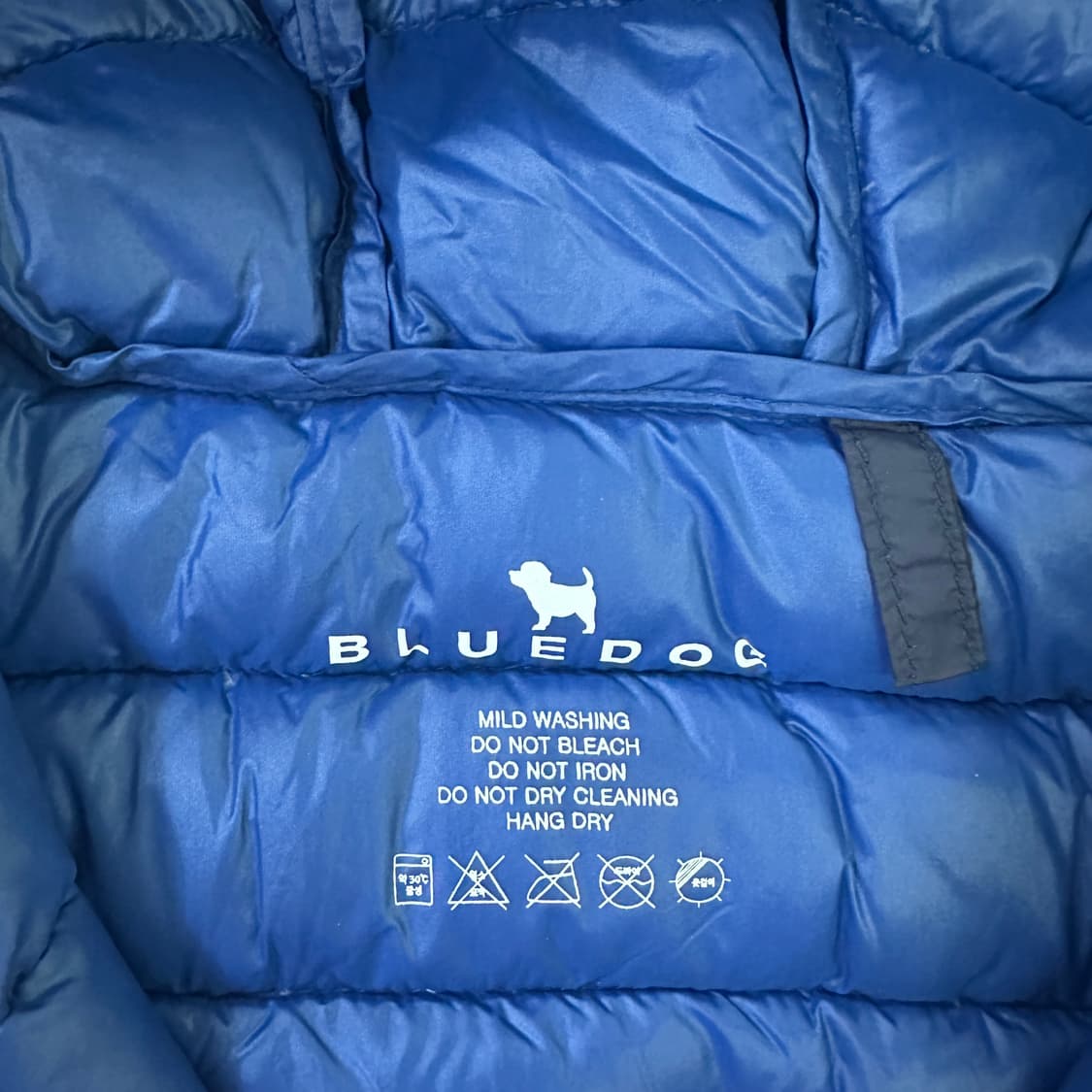 100 블루독 키즈 구스다운 패딩 0326D 상품이미지2