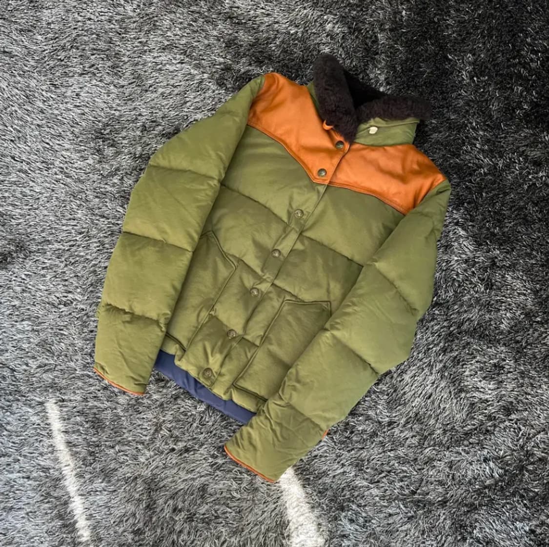 펜필드 양털 가죽 오리털 패딩 (주니어 140-150추천) 상품이미지1